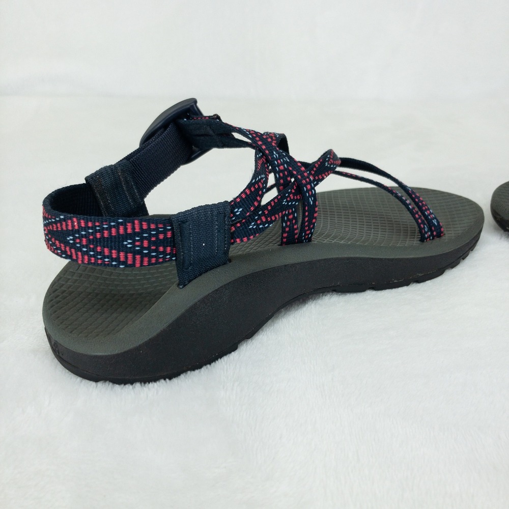 Chaco Z/Cloud Sandals Womens Size 6 Blue Strappy Toe Loop Hiking Shoes - Picture 11 of 16